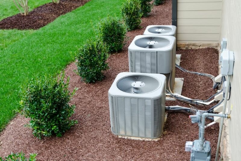 Make Your Air Conditioner Fit in With the Theme of the Garden