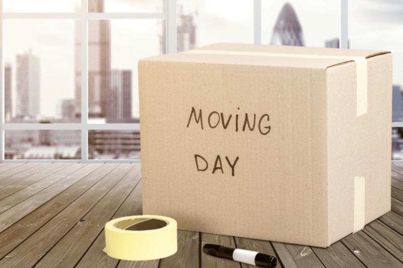 moving out to new place